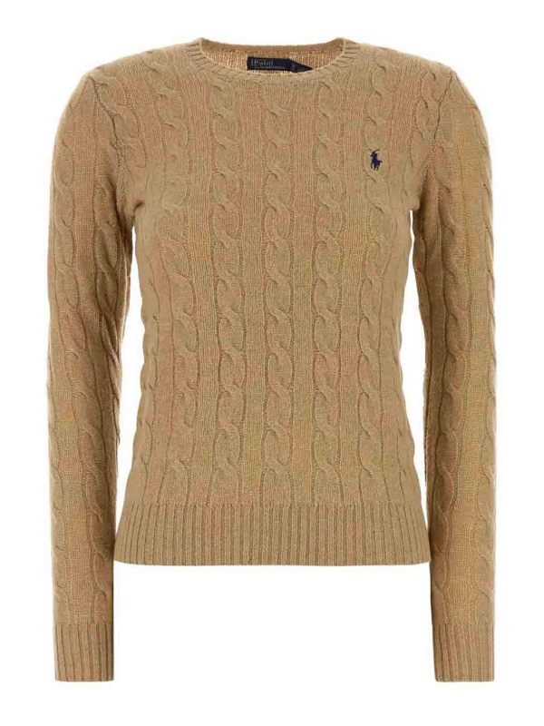 Polo Ralph Lauren Pull Col Rond - Camel