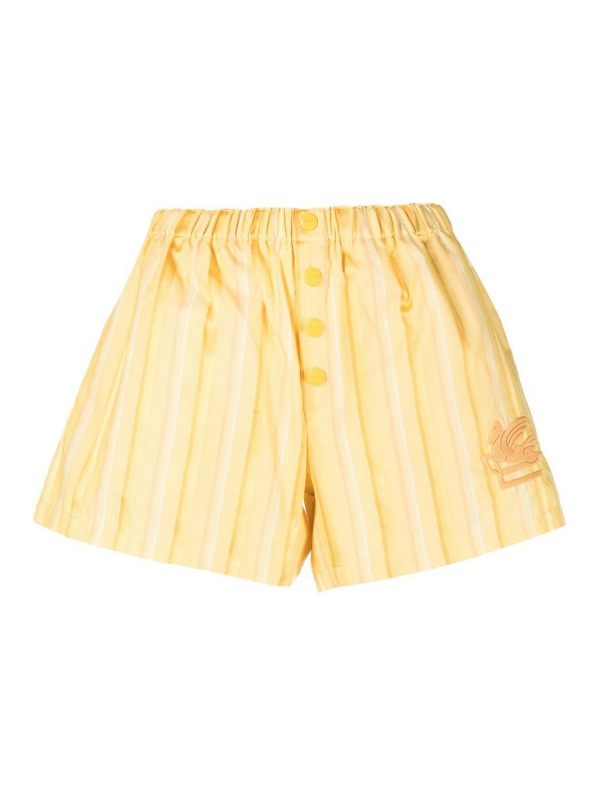 Etro Short - Jaune
