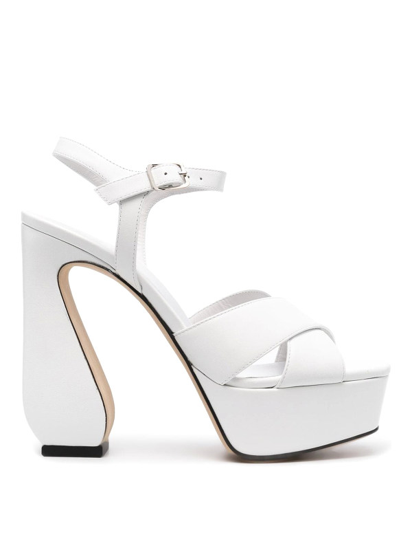 Si Rossi Sandales - Blanc
