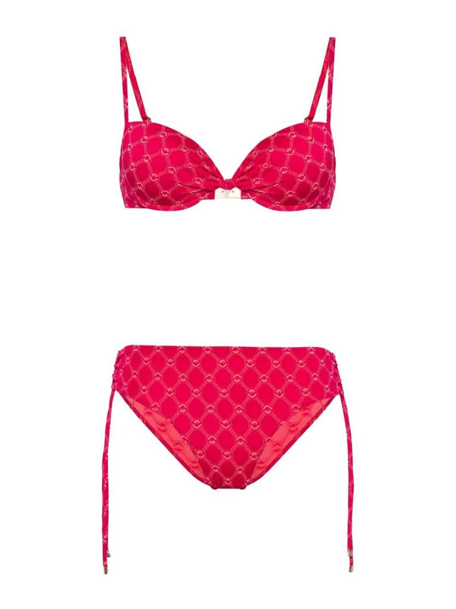 Emporio Armani Maillot De Bain - Rouge