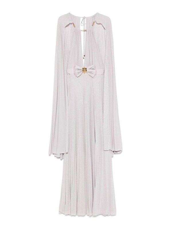 Elisabetta Franchi Robe Au Genou - Violet