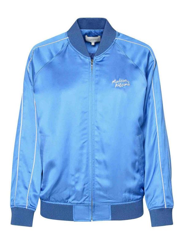 Maison Kitsuné Veste Casual - Bleu Clair