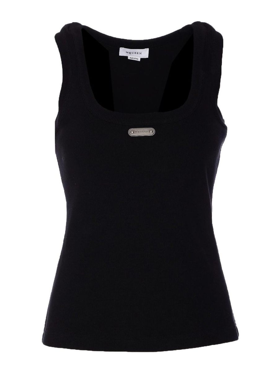 Alexander Mcqueen Top - Noir