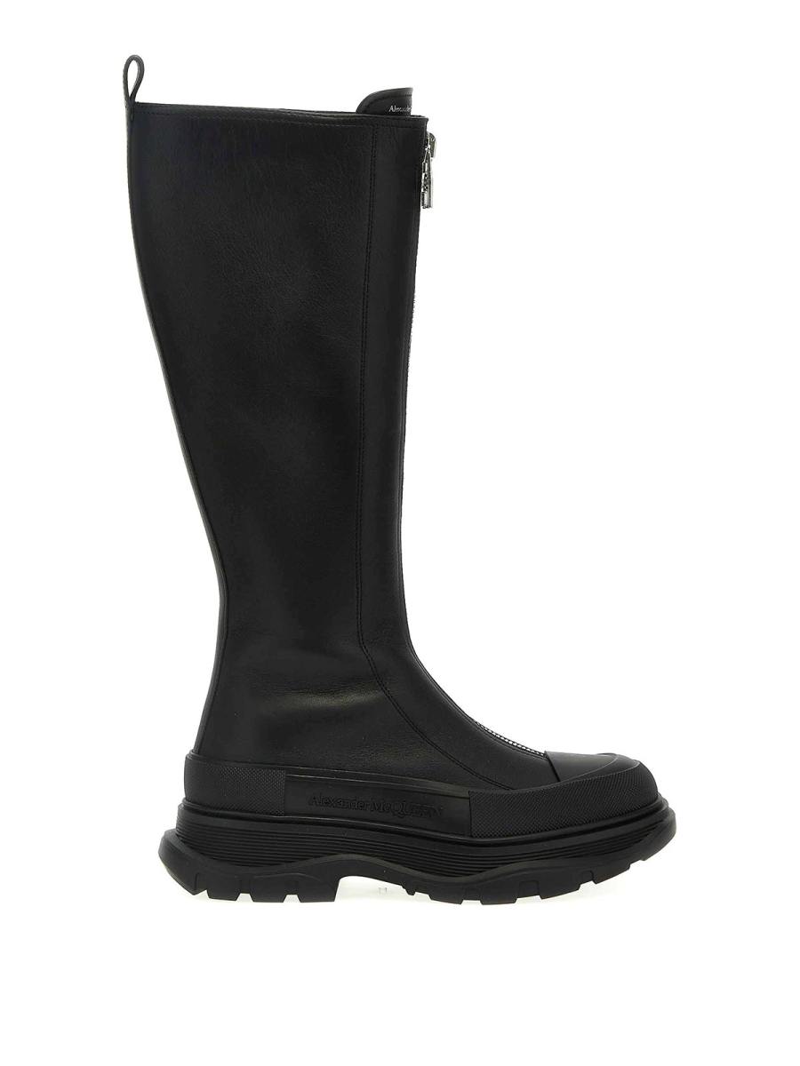 Alexander Mcqueen Bottes - Noir