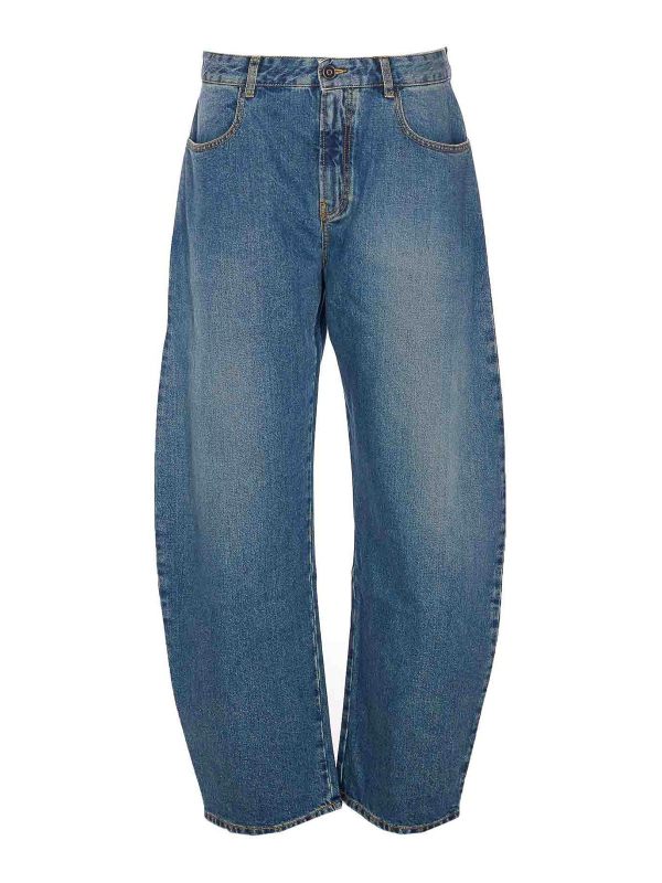 Alaïa Jean Droit - Bleu