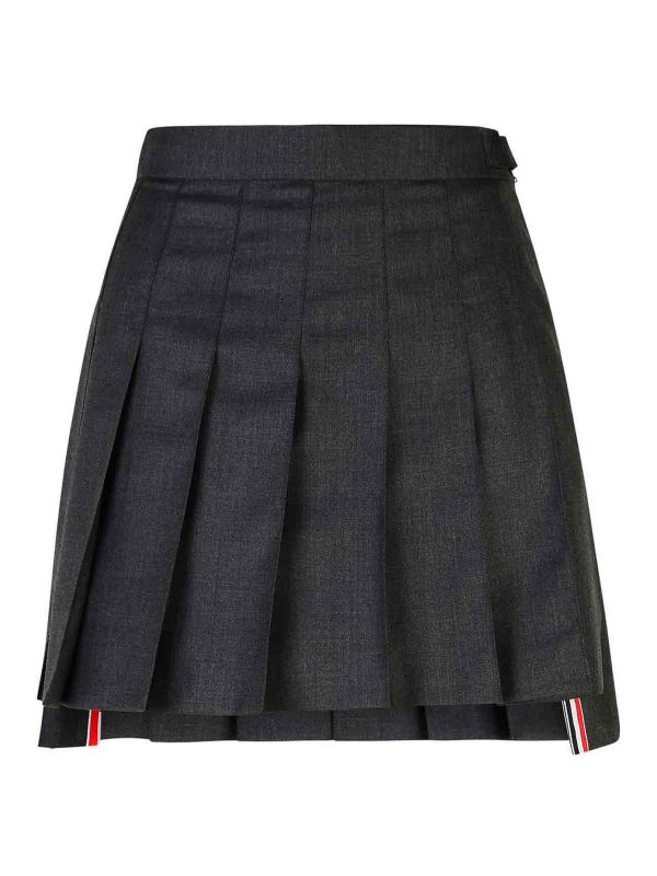 Thom Browne Mini Jupe - Gris
