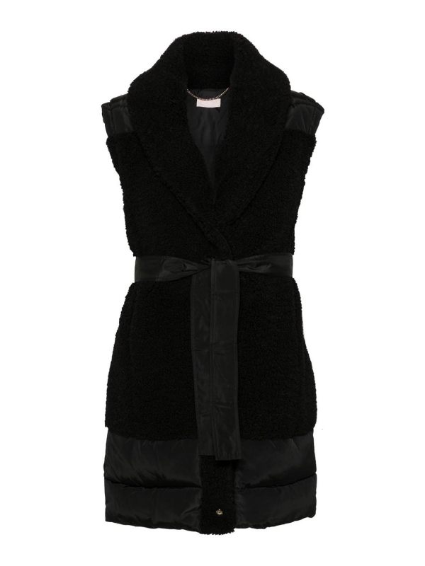 Liu Jo Manteau Court - Noir