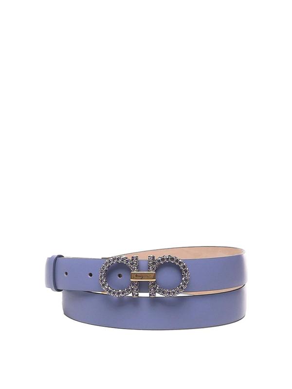 Salvatore Ferragamo Ceinture - Bleu