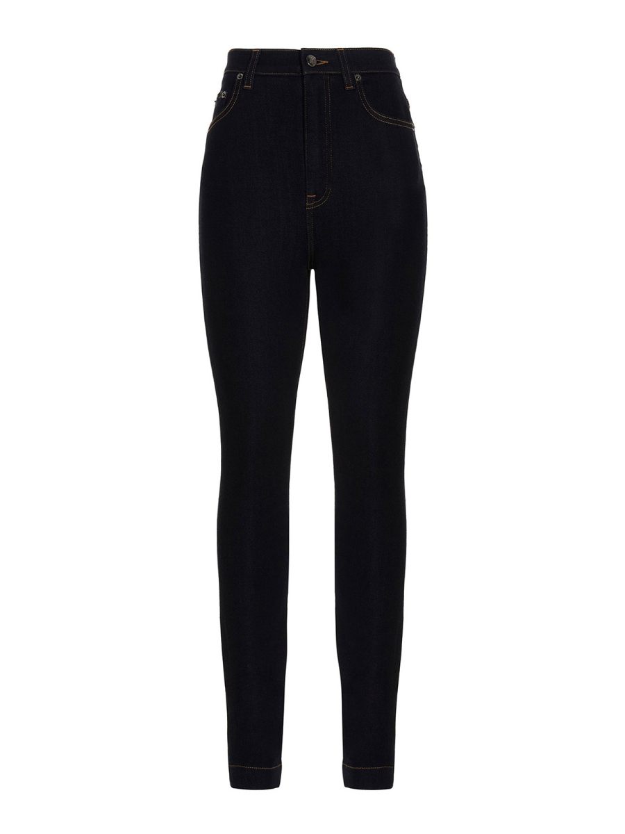 Dolce & Gabbana Jean Droit - Bleu