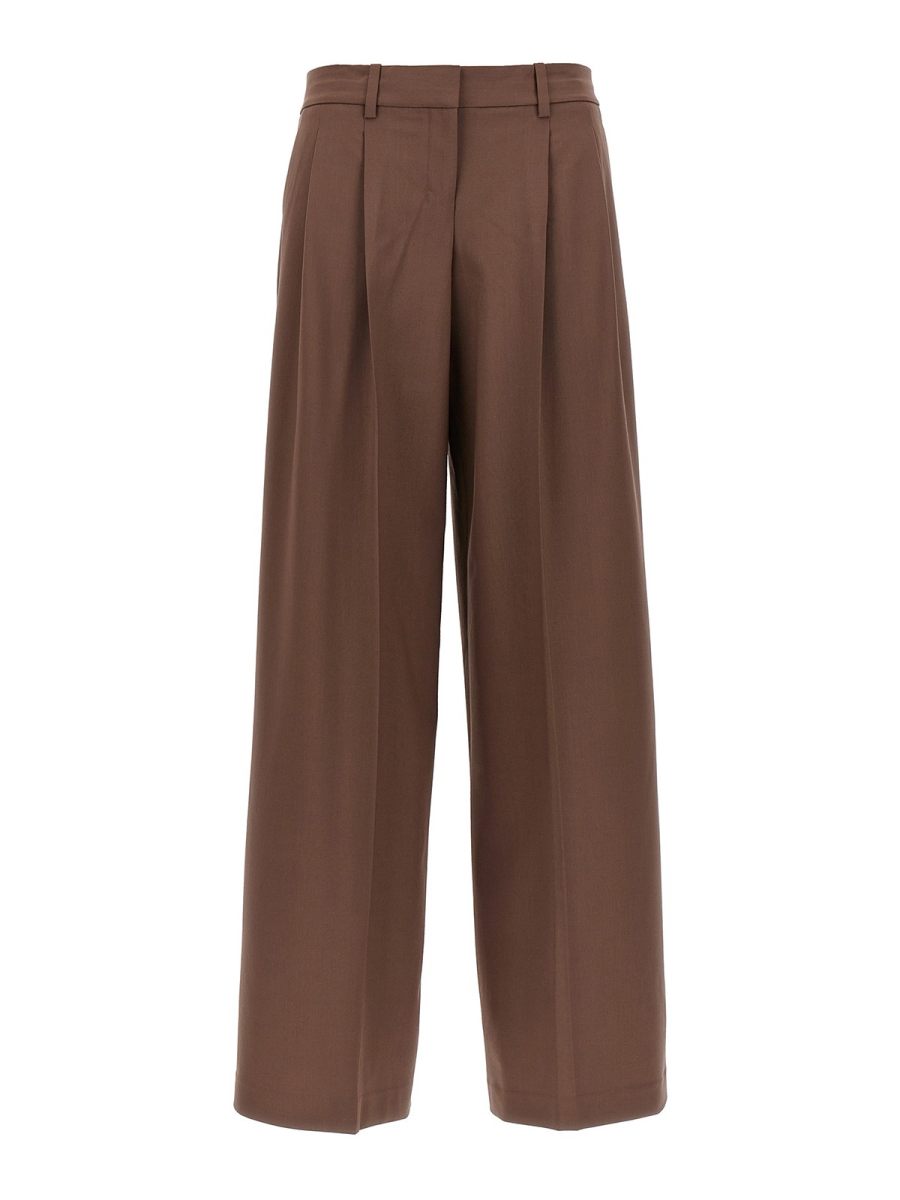 Theory Pantalons Décontractés - Marron