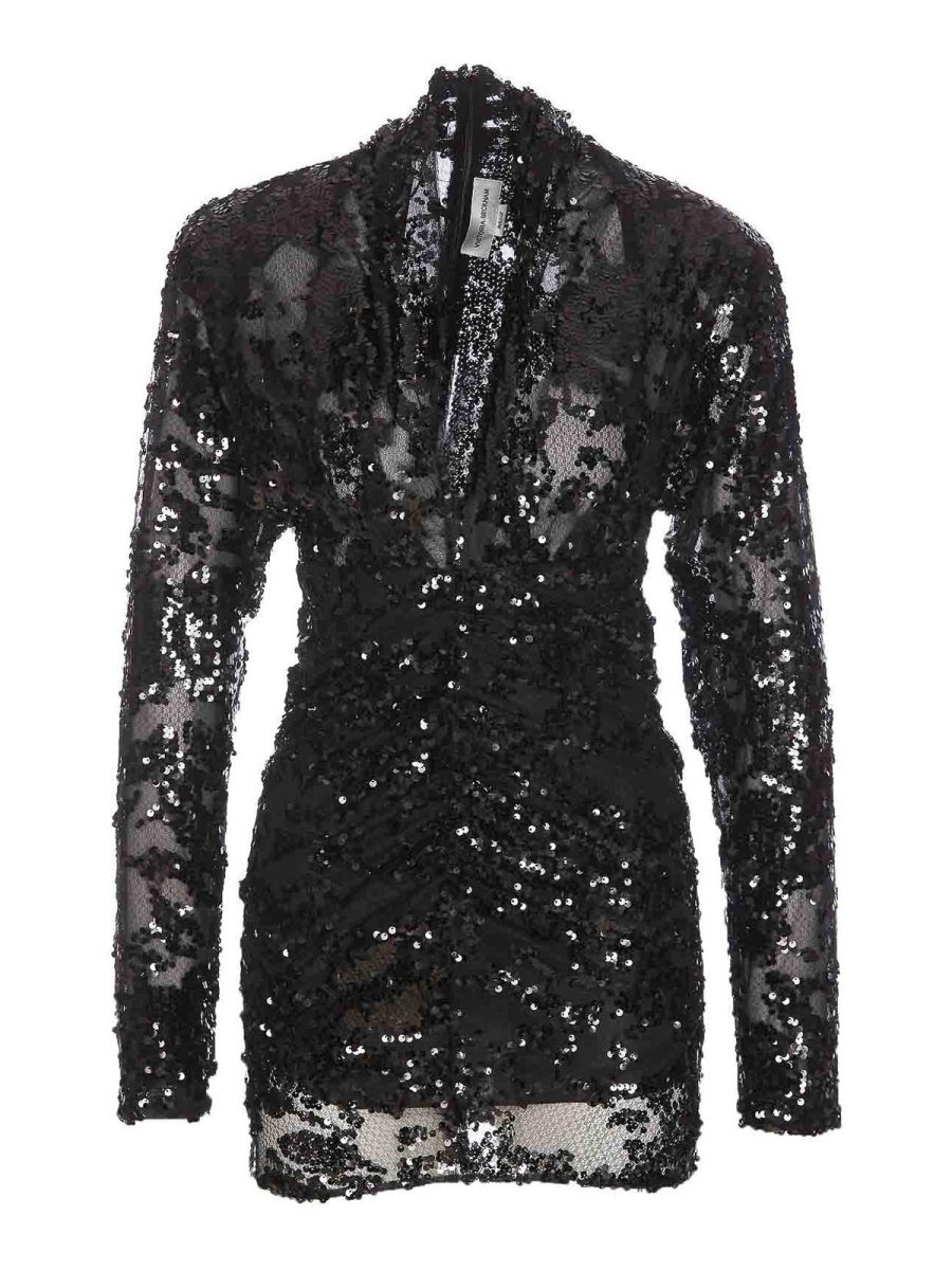 Victoria Beckham Robe Courte - Noir