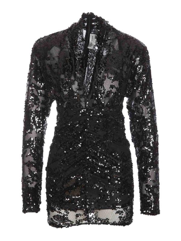Victoria Beckham Robe Courte - Noir