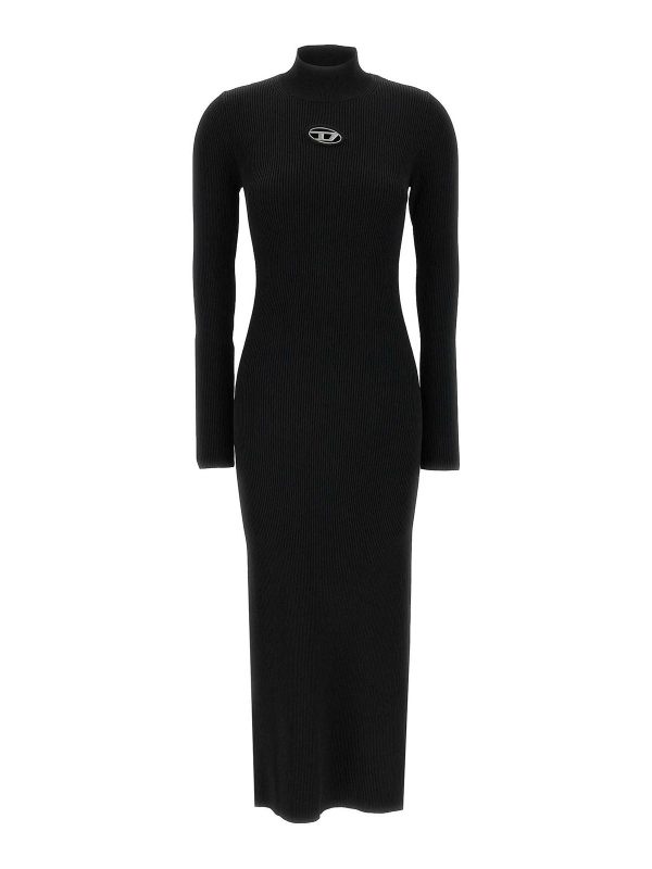Diesel Maxi Robe - Noir