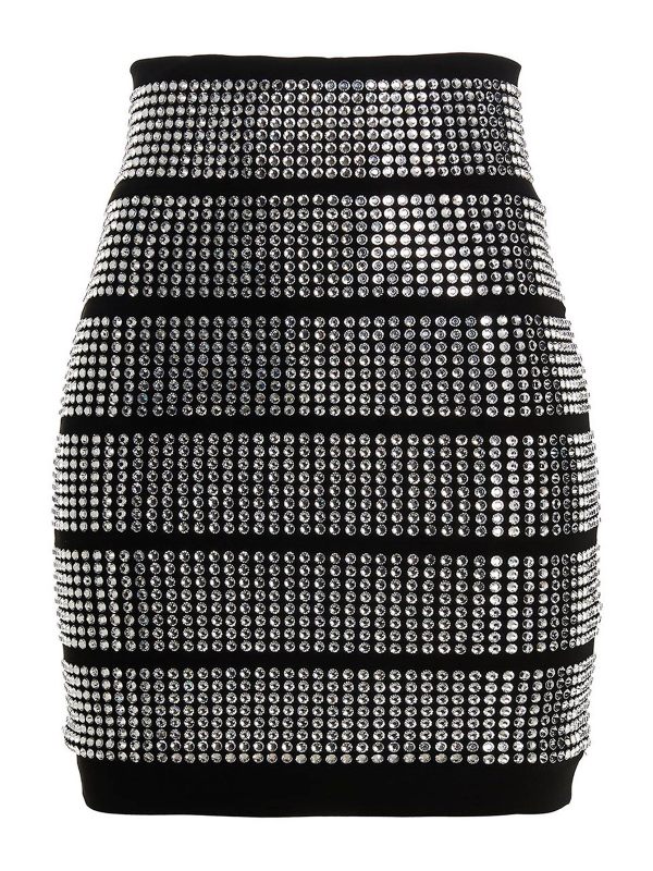 Alexandre Vauthier Mini Jupe - Crystallized