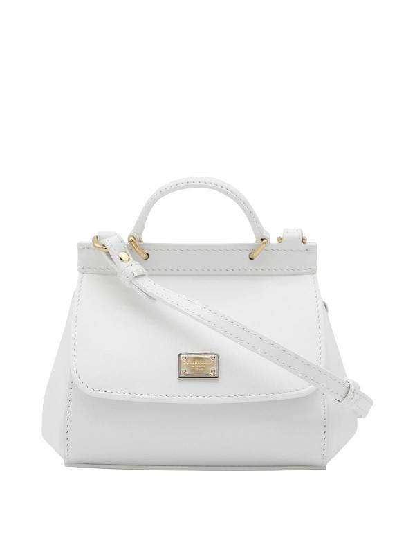 Dolce & Gabbana Sac Porté Épaule - Blanc