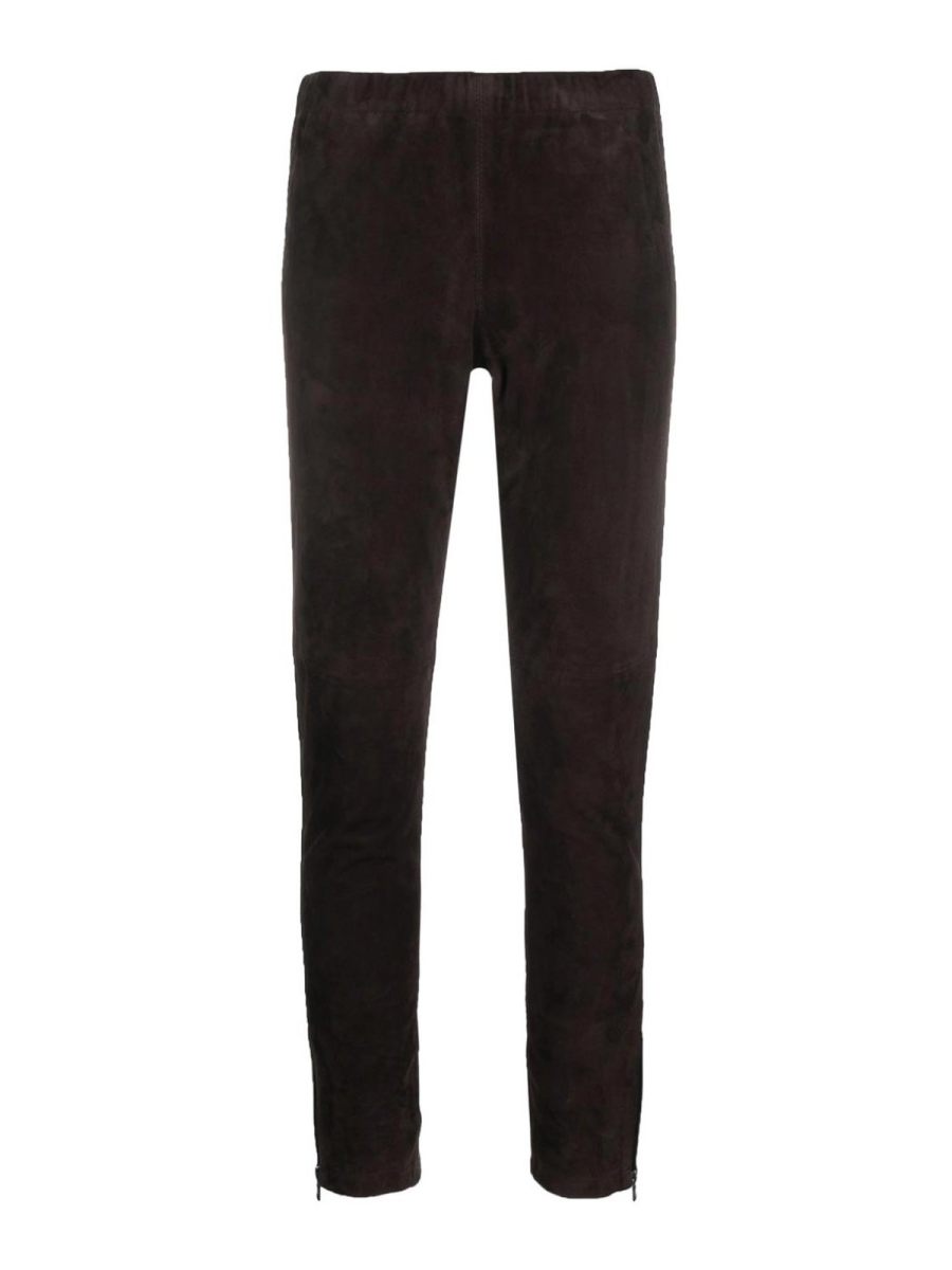P. A.R. O.S. H. Pantalons En Cuir - Marron