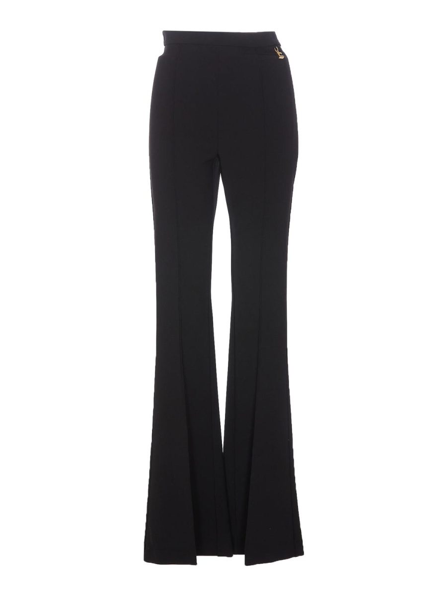 Elisabetta Franchi Pantalons Décontractés - Noir