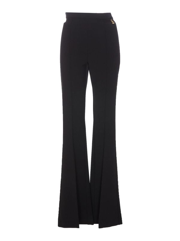 Elisabetta Franchi Pantalons Décontractés - Noir
