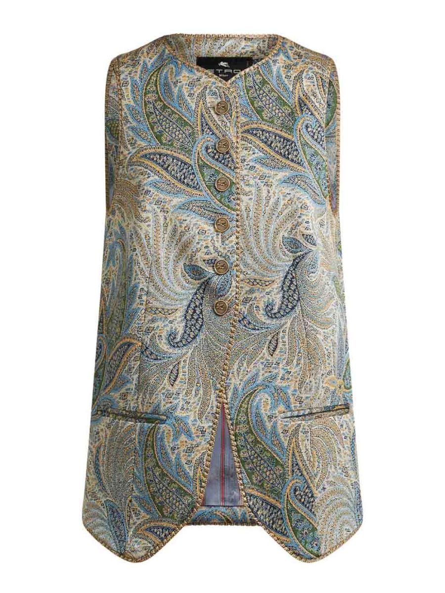 Etro Gilet - Multicolore