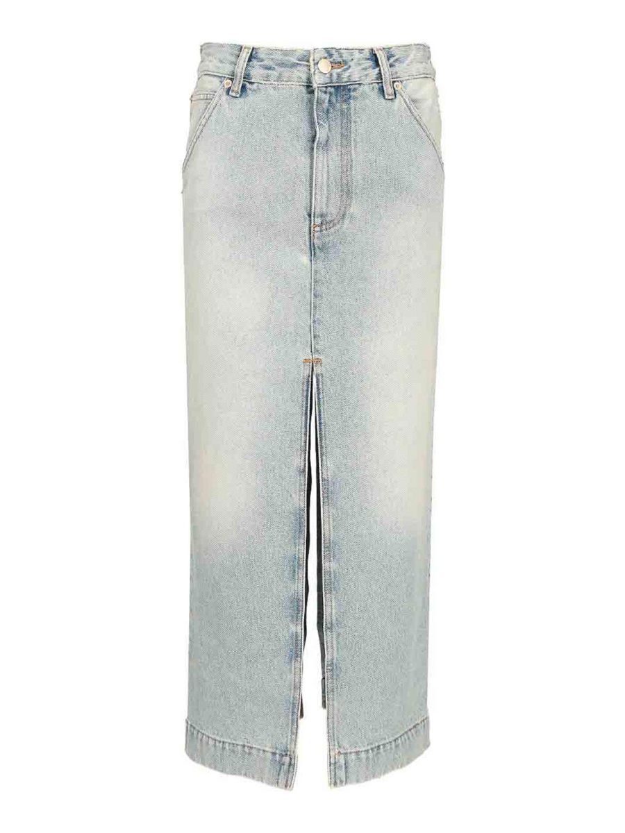 Darkpark Jupe Midi - Bleu Clair