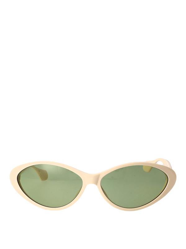 Gucci Lunettes De Soleil - Blanc