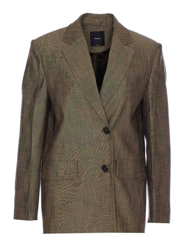 Pinko Veste Casual - Vert