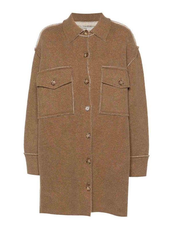 Stella Mccartney Manteau marron