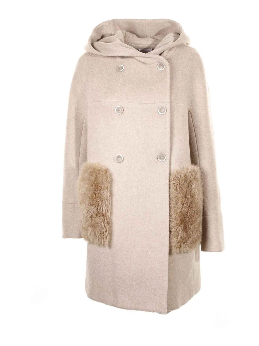 Eleventy Manteau Long - Blanc