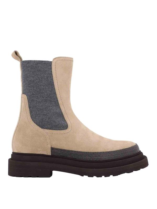 Brunello Cucinelli Bottines - Beige