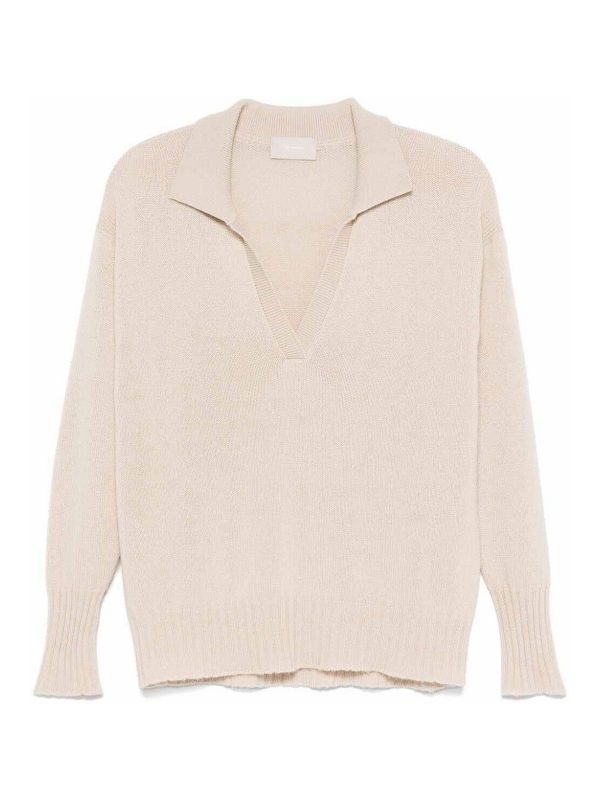 Drumohr Pull Col Roulé - Beige