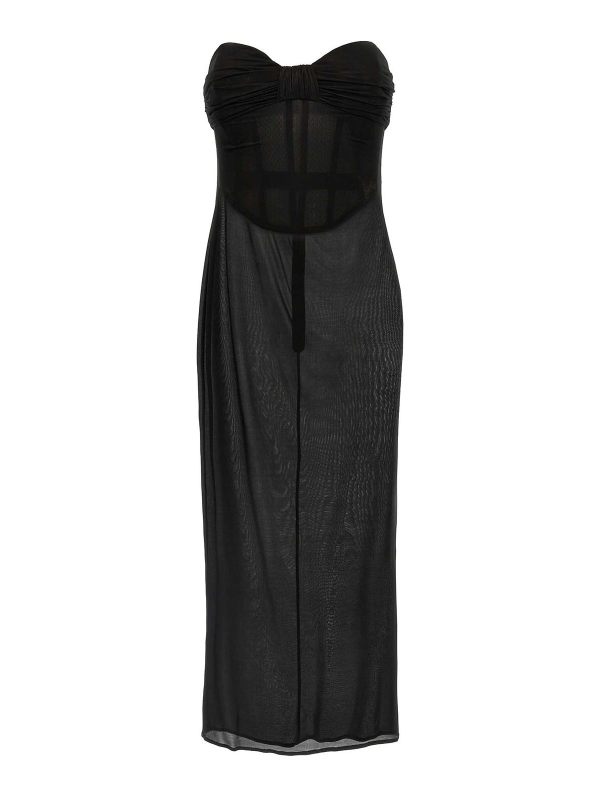 Magda Butrym Maxi Robe - Noir