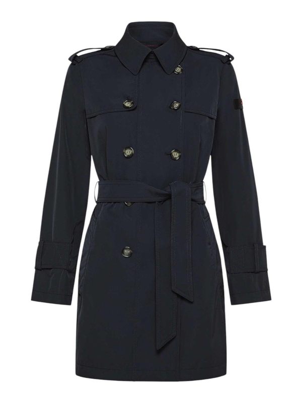 Peuterey Trench-Coat - Bleu