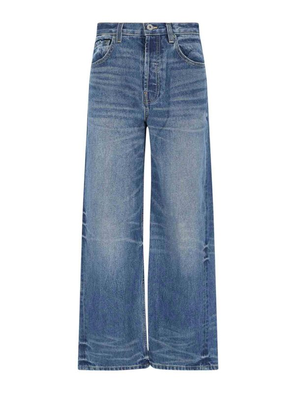 Interior Jean Bootcut - Bleu