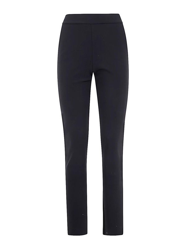 Chiara Boni La Petite Robe Pantalons Décontractés - Noir