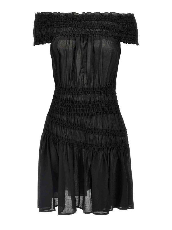 Tory Burch Robe Au Genou - Noir
