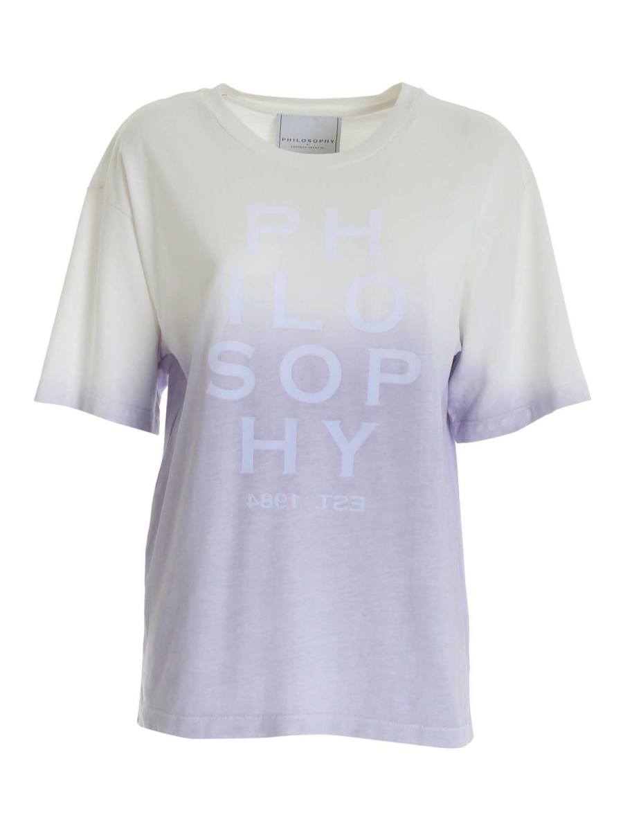 Philosophy di Lorenzo Serafini T-Shirt - Violet