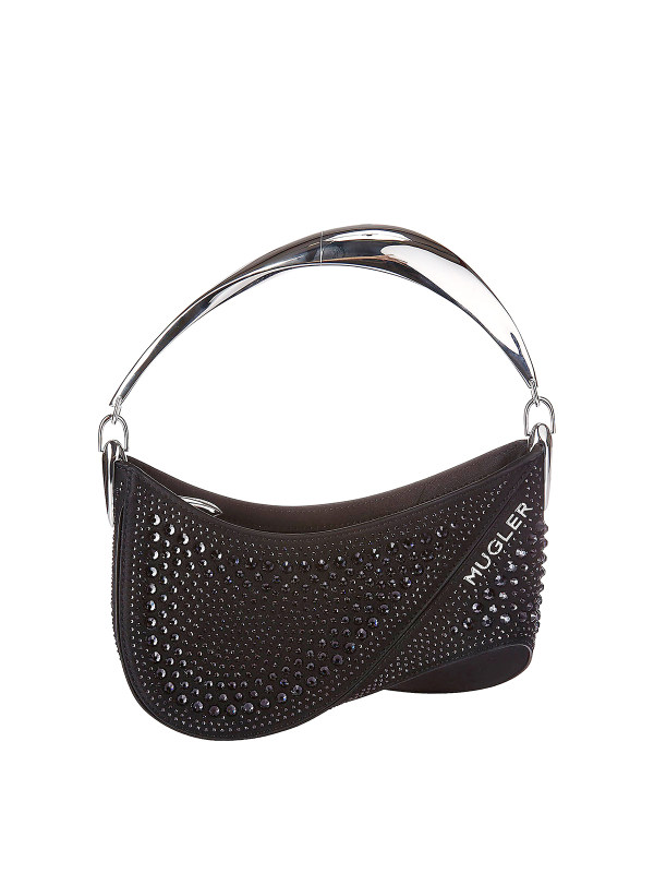 Mugler Sac Porté Épaule - Noir