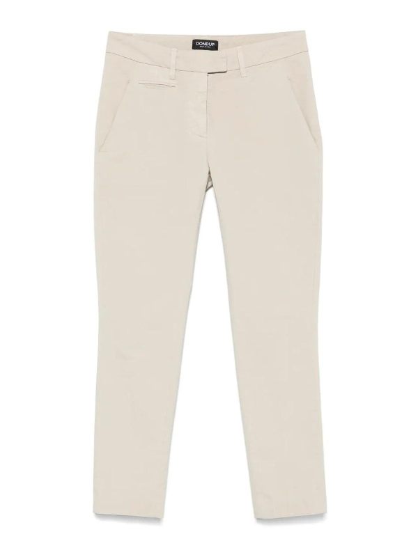 Dondup Pantalons Décontractés - Blanc