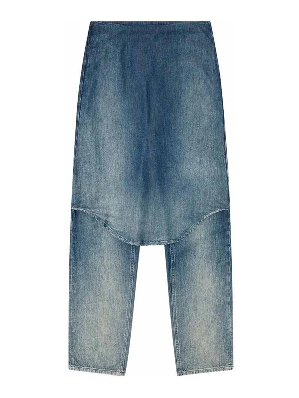Diesel Jean Droit - Bleu
