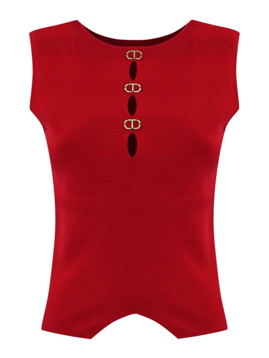 Twinset Top - Rouge