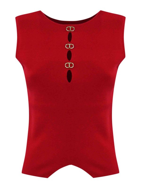 Twinset Top - Rouge