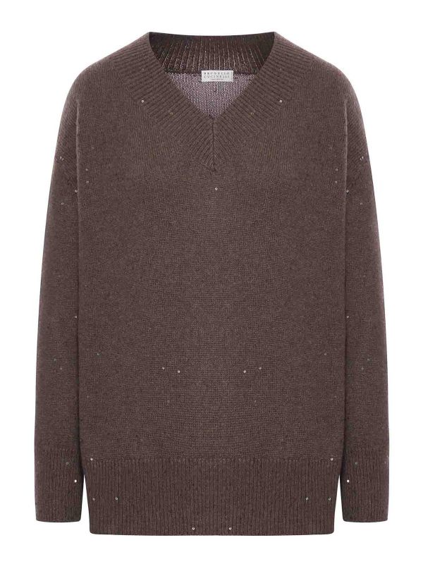Brunello Cucinelli Pull en cachemire et soie