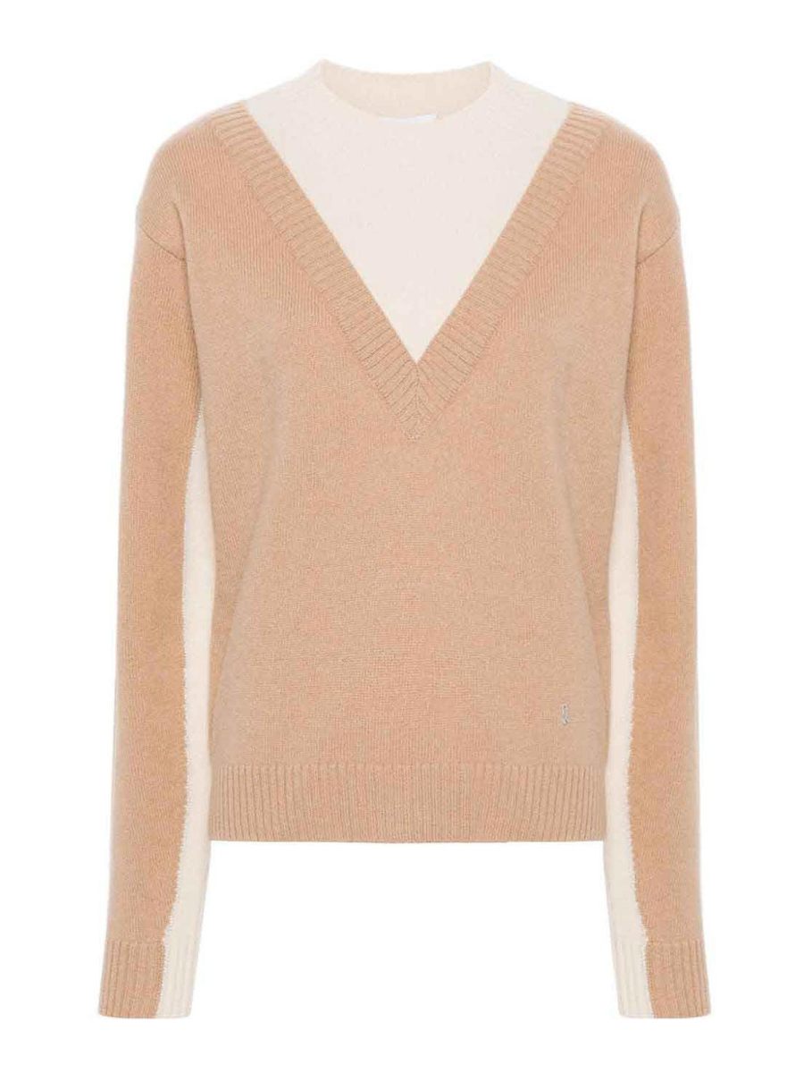 Rabanne Pull Col Bateau - Beige