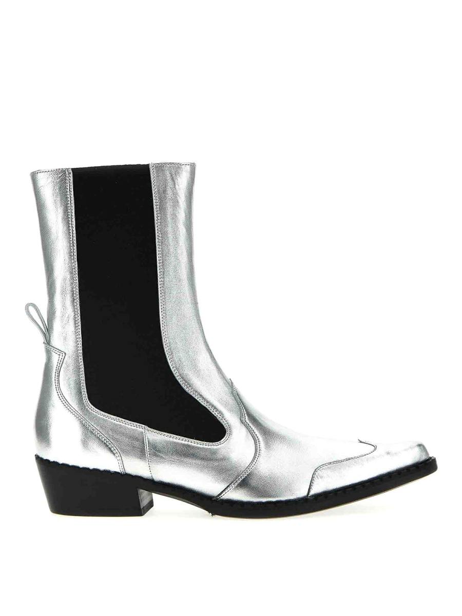 By Far Bottines - Argent