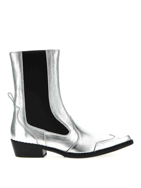 By Far Bottines - Argent