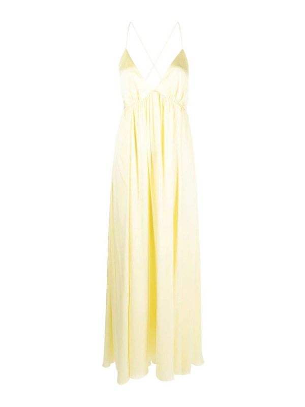 Zimmermann Robe Au Genou - Jaune