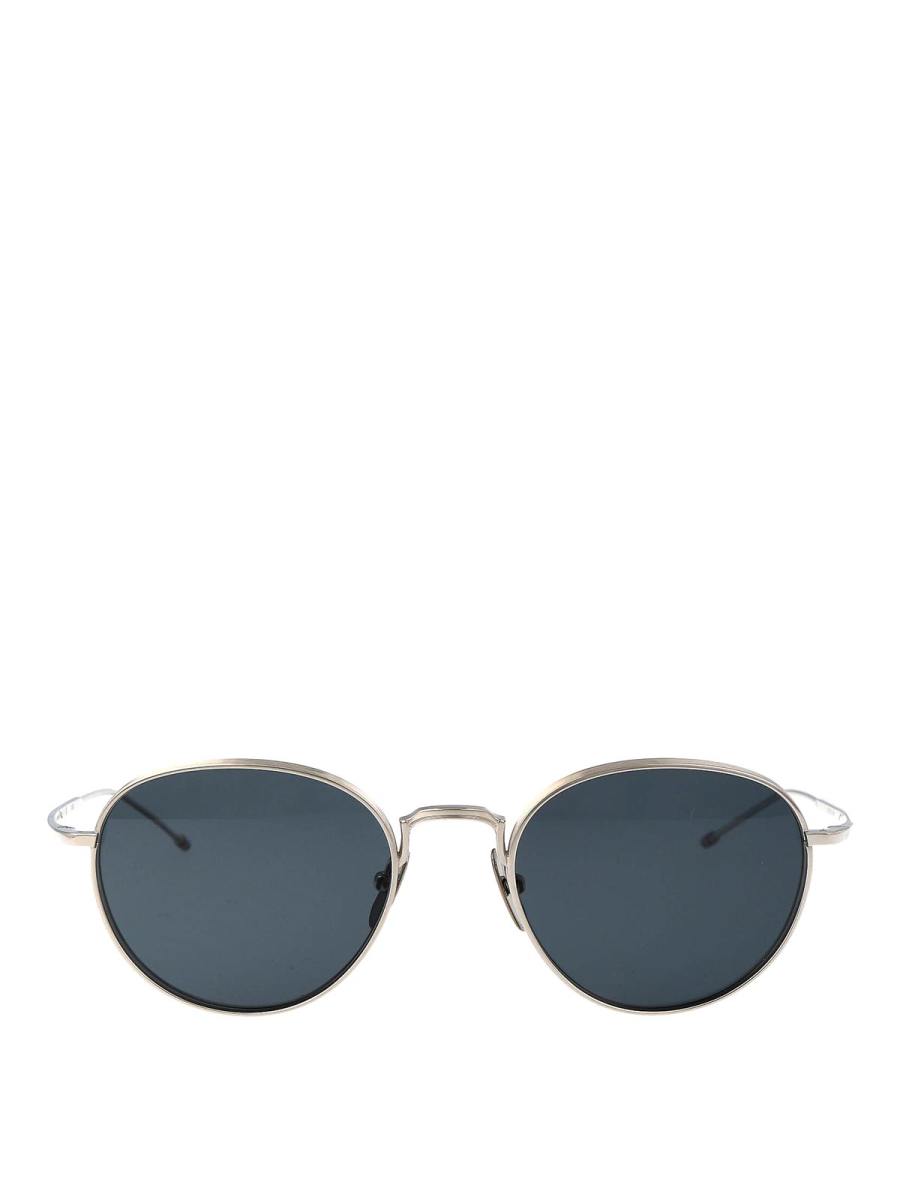 Thom Browne Lunettes De Soleil - Argent
