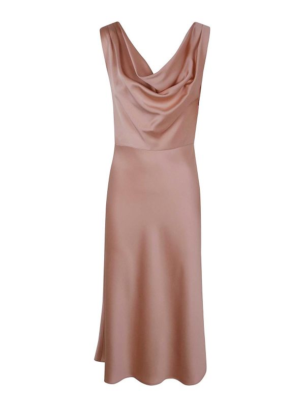 Blumarine Robe Au Genou - Rose