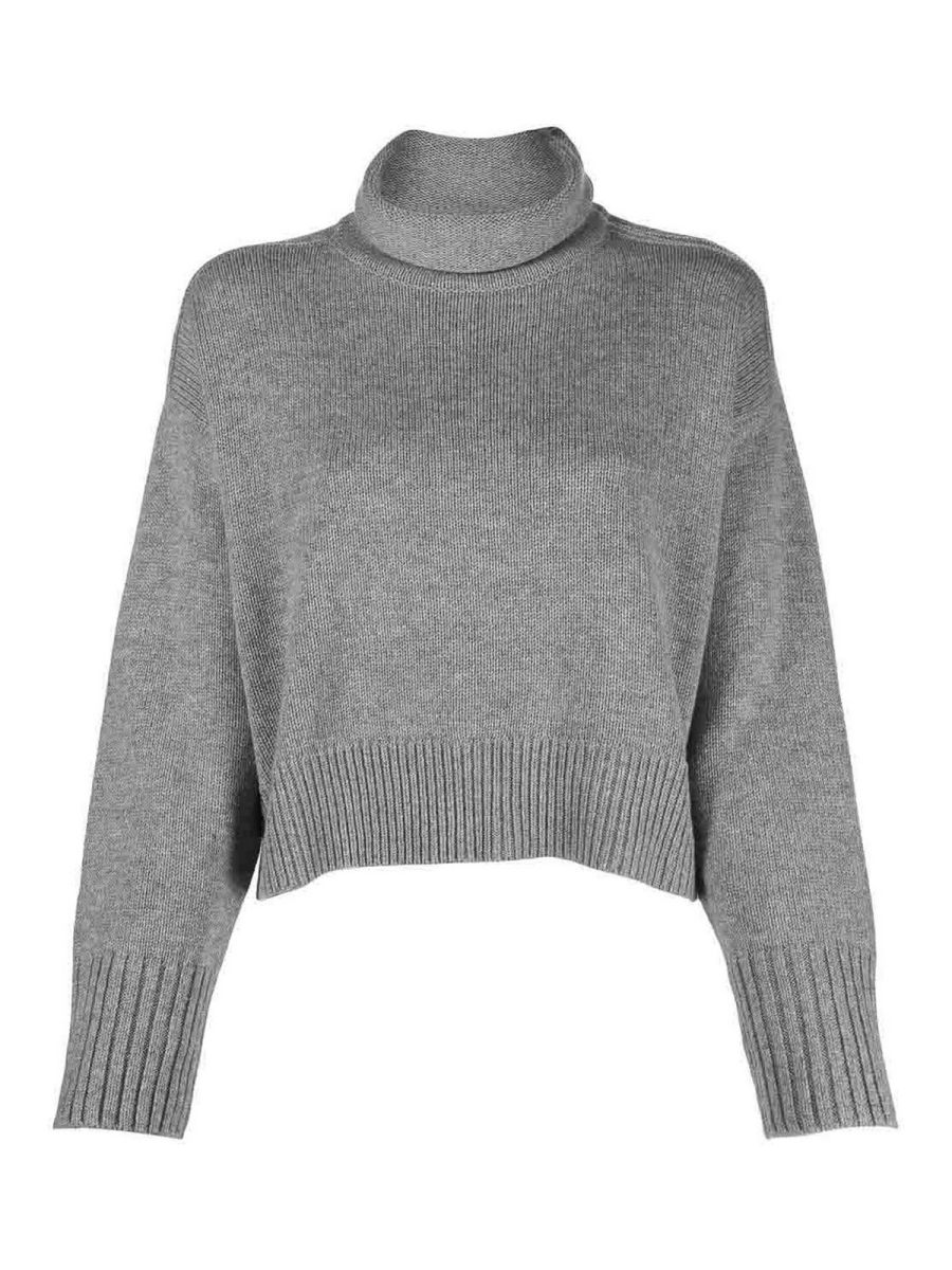 Loulou Studio Pull Col Rond - Gris