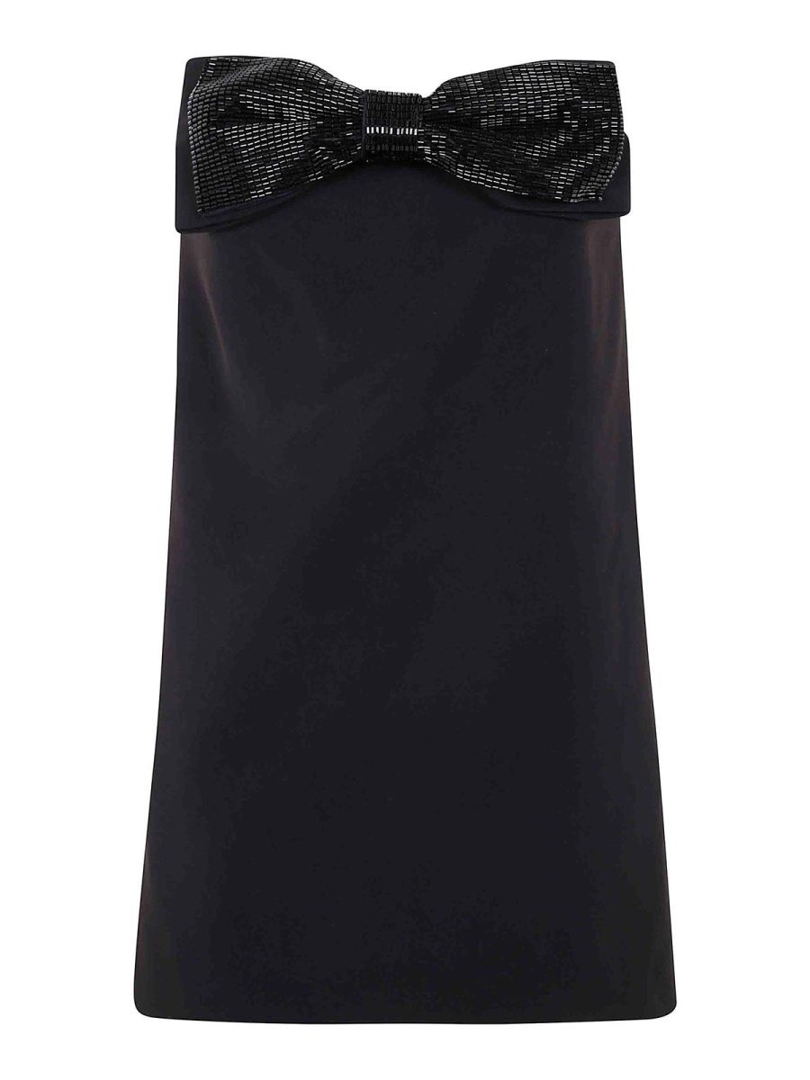 Self Portrait Robe Courte - Noir